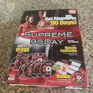 Supreme 90 Day DVD Set NWT